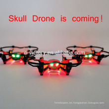 De último minuto en drone mini quadcopter de temporada venta cráneo Drone con luces Mini quadcopter rc control remoto